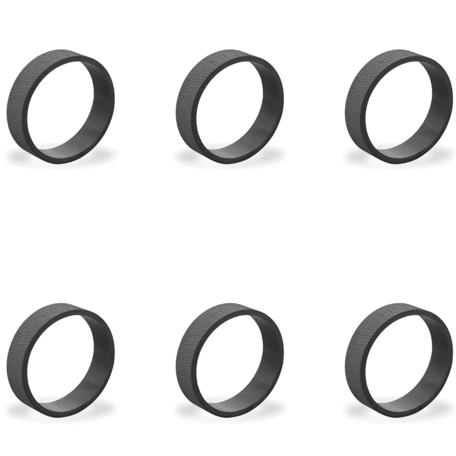 6pcs Pickup Roller Rubber Tire Fits For Epson L18050 L8058 L18058 L8050 L11058