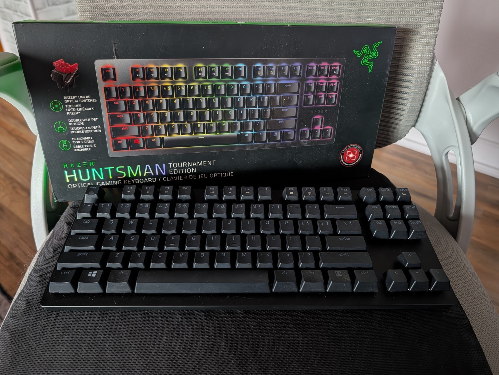 Razer Huntsman Tournament Edition TKL Matte Black Optical Gaming Keyboard
