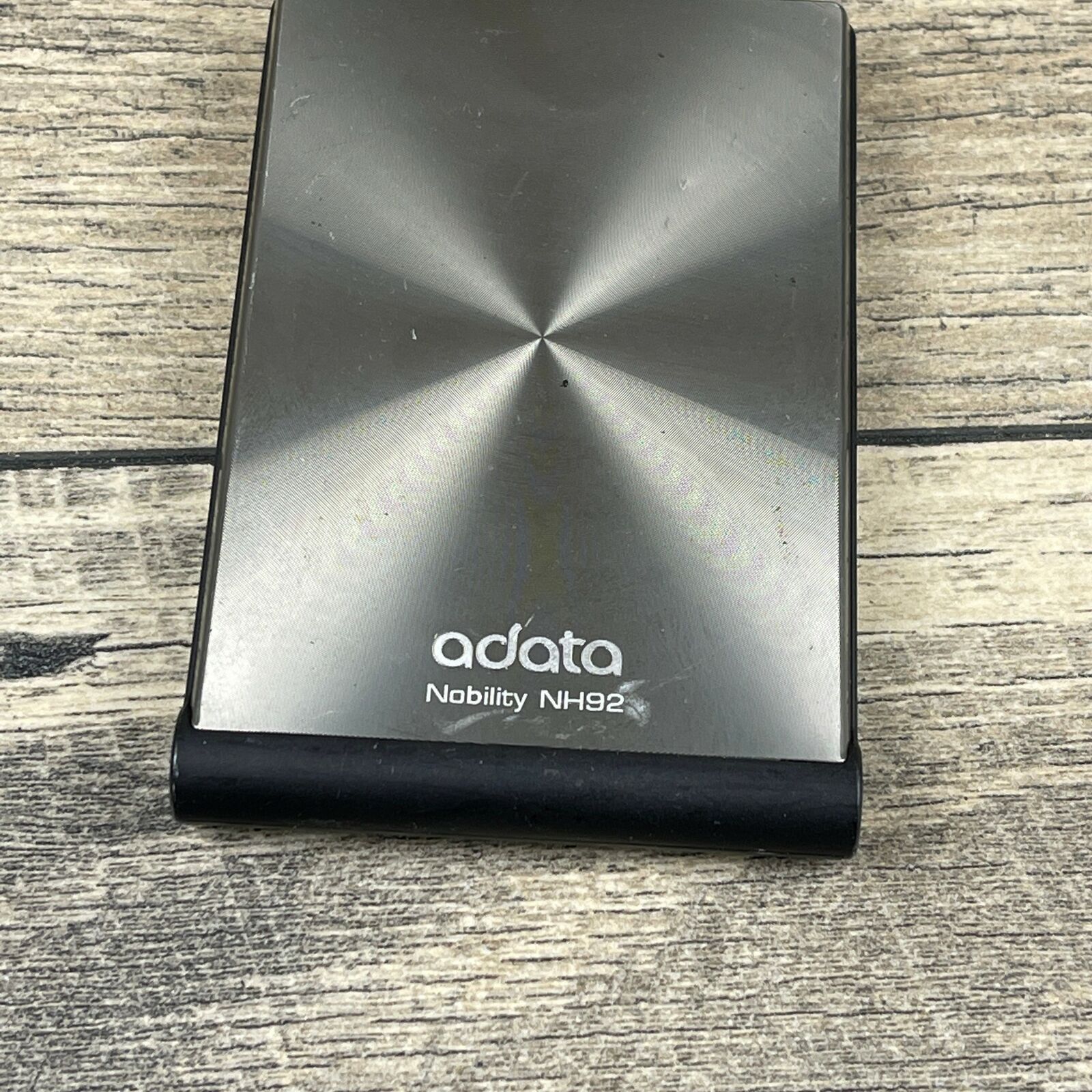 Adata Nobility NH92 Silver USB Powered 2.5in Portable External Hard Disk Drive