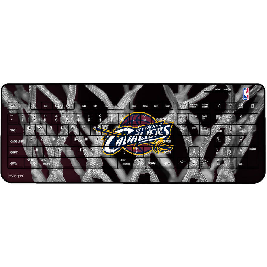 Cleveland Cavs NBA Champs Wireless USB Keyboard NBA Official License PC or MAC