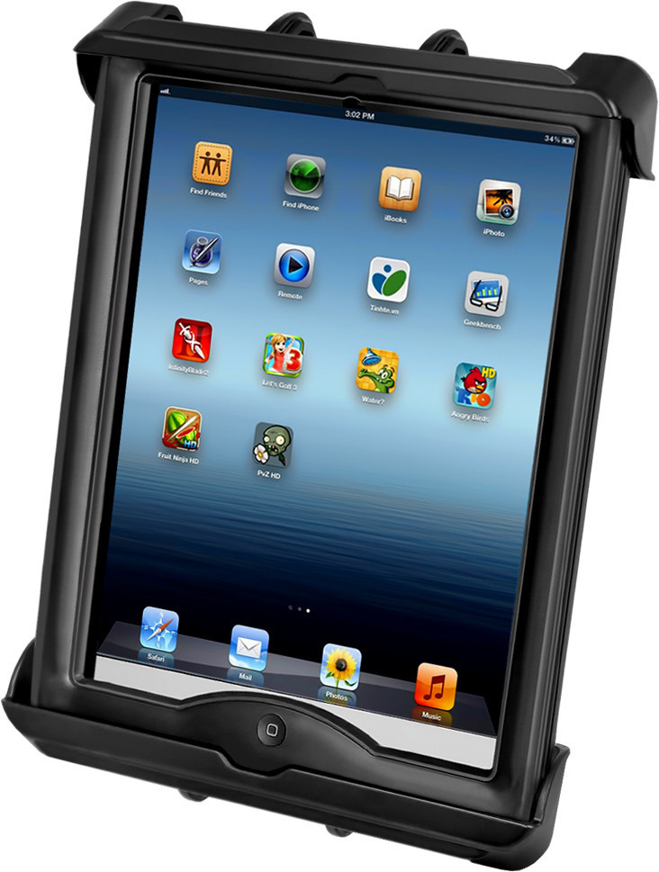 RAM Holder for iPad Air 4, iPad Pro 11, iPad Ver 1-4 Google Nexus, More, w/case