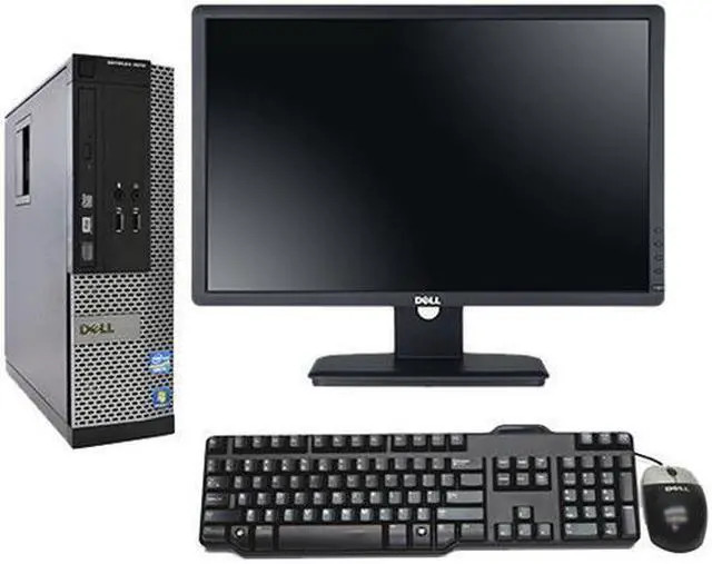 Dell Widescreen 22 in Monitor -i5-3470 4GB RAM 500 GB W10 Pro