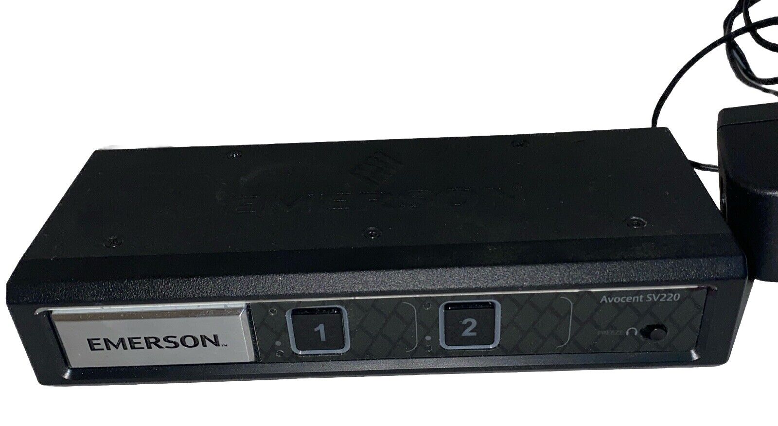 Emerson Avocent SV220 2 Port DVI-I KVM Switch With Power Supply USED