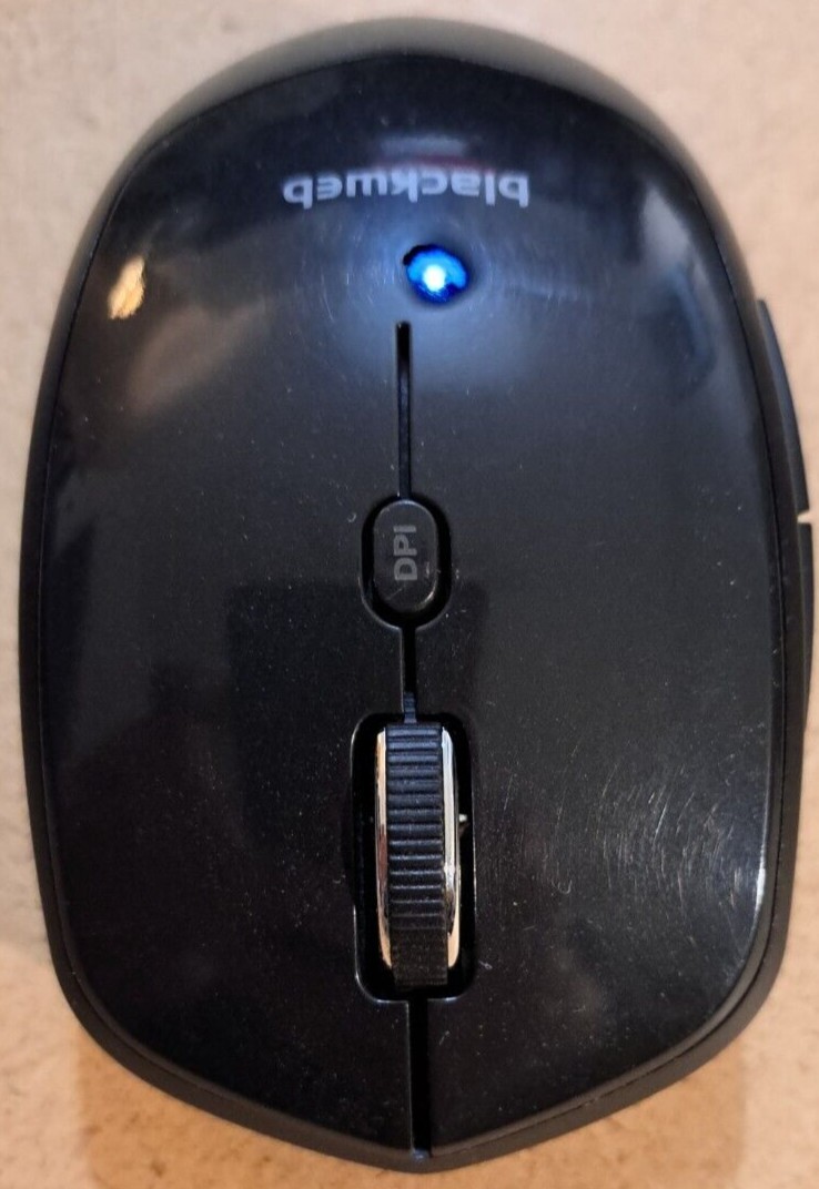 Blackweb 6-Button Wireless Mouse Black – No USB Dongle – Tested