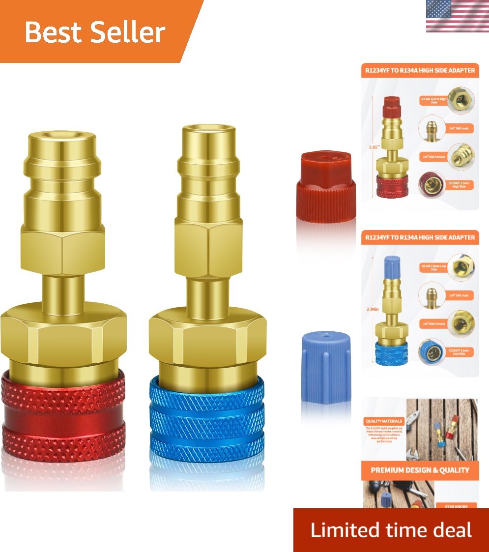 Versatile R1234YF to R134A Conversion Kit - Ideal for Automotive Refrigerants