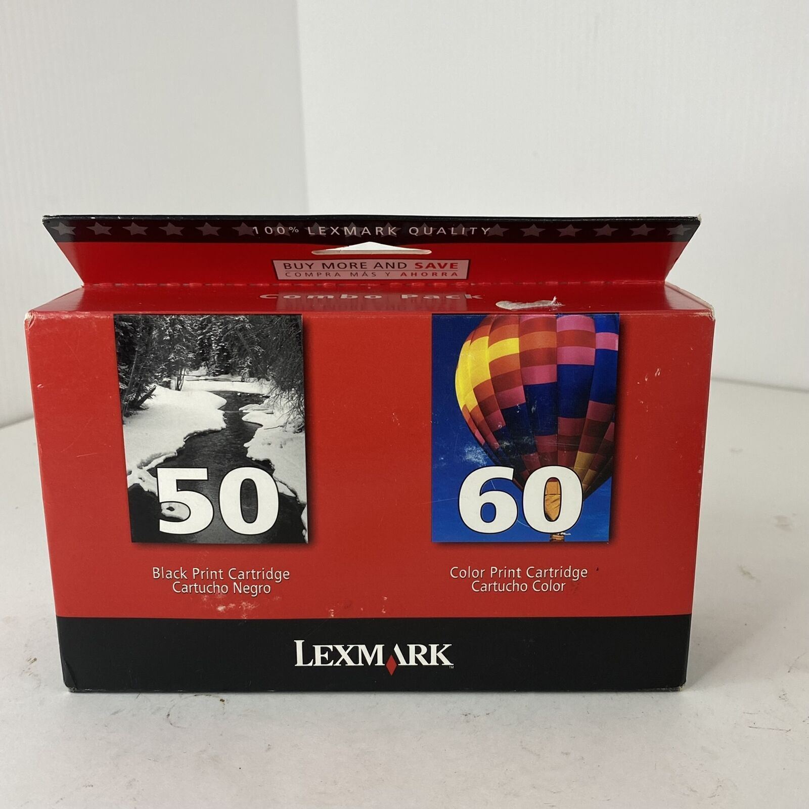 Lexmark Combo Pack Print Cartridge 50 Black & 60 Color
