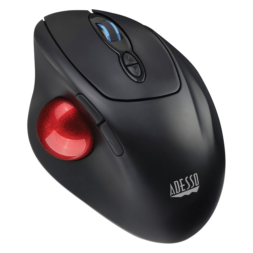 Adesso IMOUSE T30 Mc 2.4Ghz Wireless Ergonomic Programable Desktop Trackball
