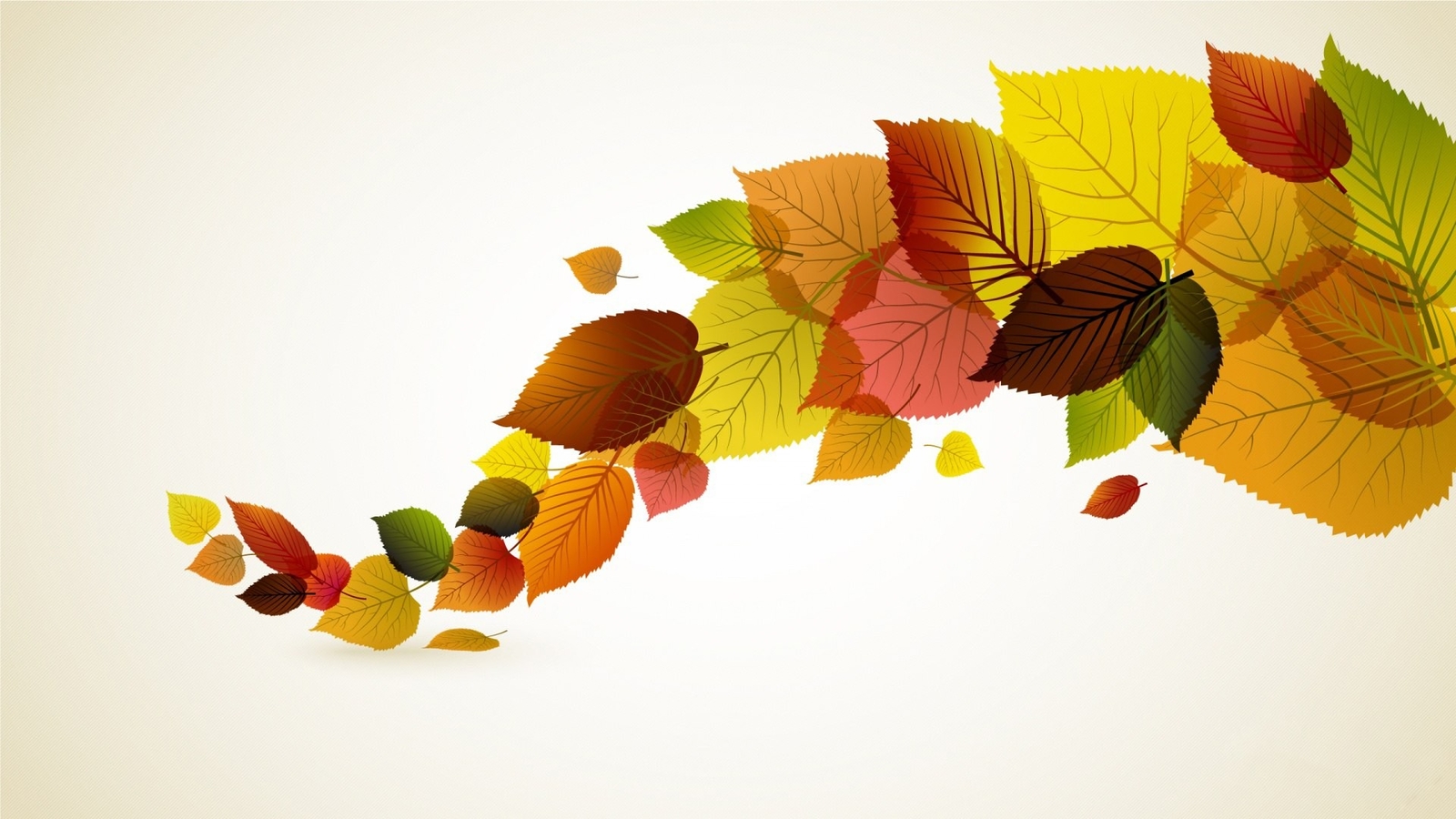 Landscape fall leaves minimalism simple background Custom Gaming Mat Desk