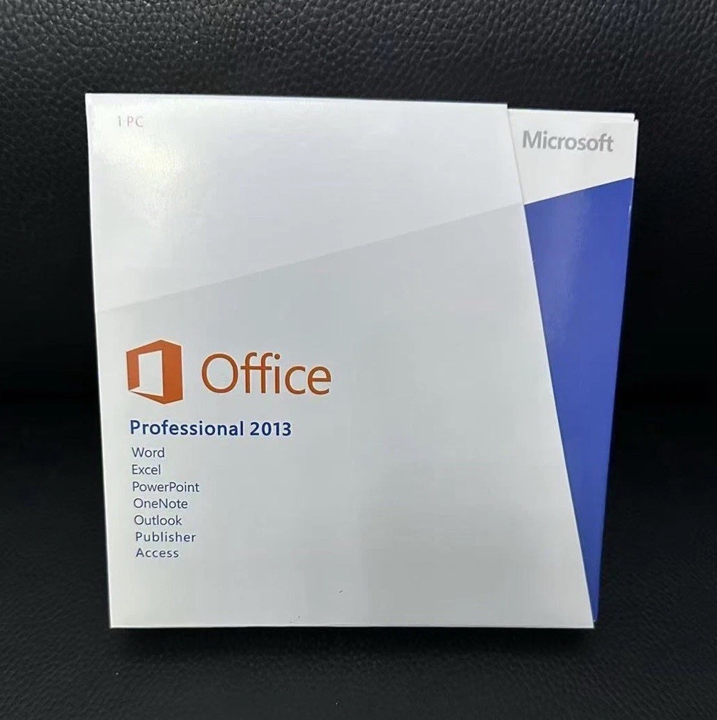Microsoft Office Professional 2013 FULL Retail VERSION New