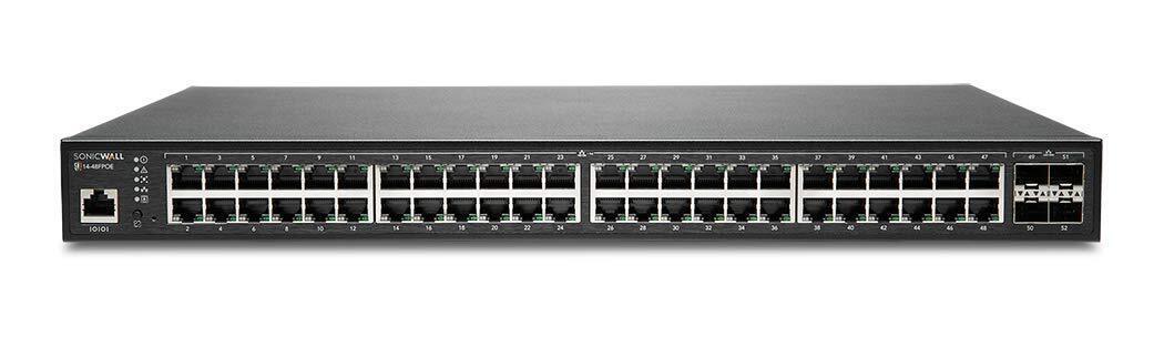 SonicWall Switch SWS14-48FPOE with 3YR 24x7 Dynamic Support 02-SSC-8382