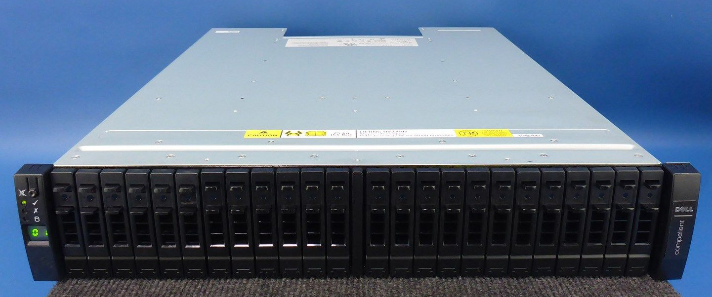 Dell Xyratex Compellent EB-2425 24-Bay SAS Expansion Enclosure 2x 580W PSU