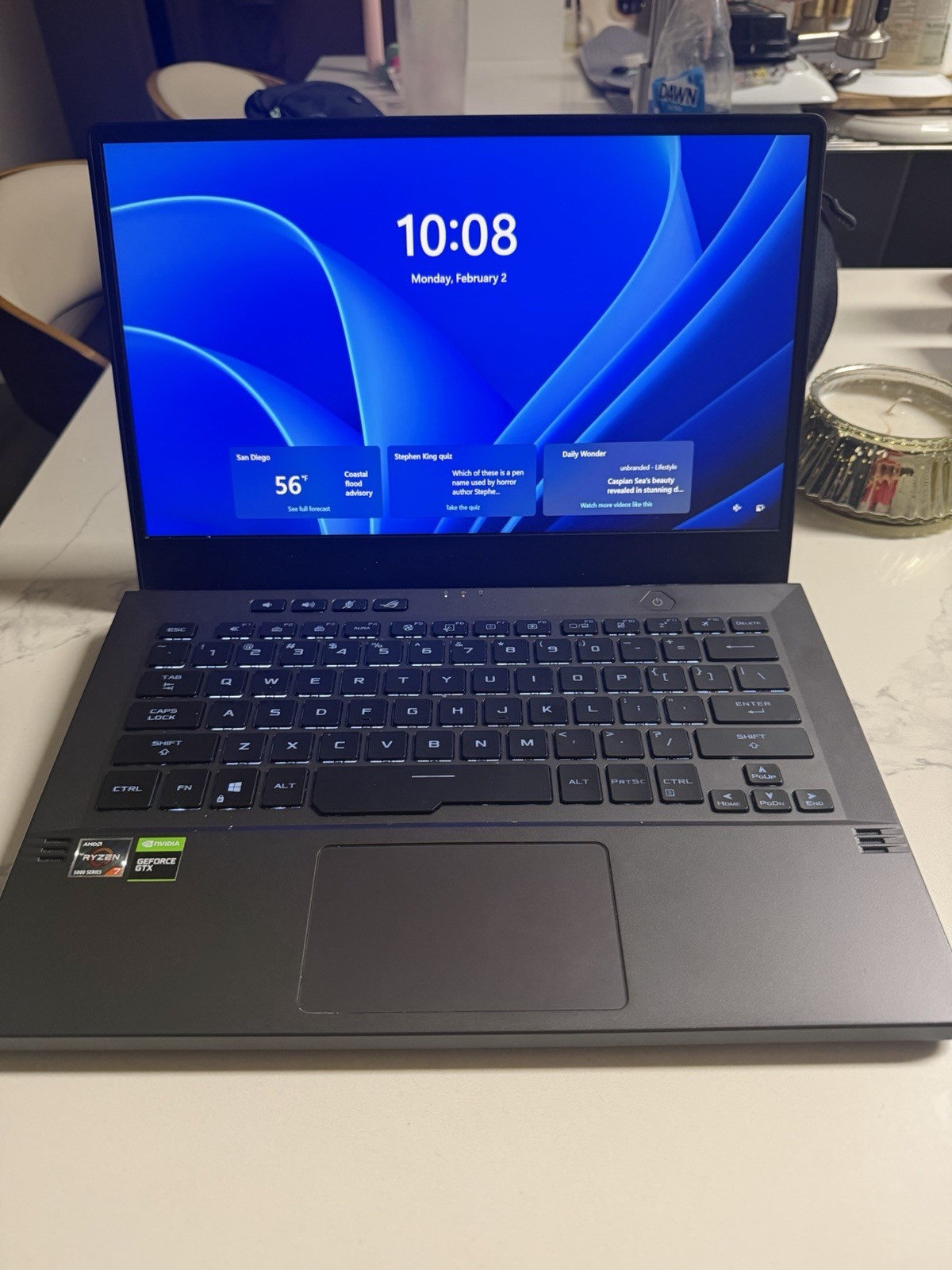 ASUS ROG Zephyrus G14 gaming laptop, model GA401QH
