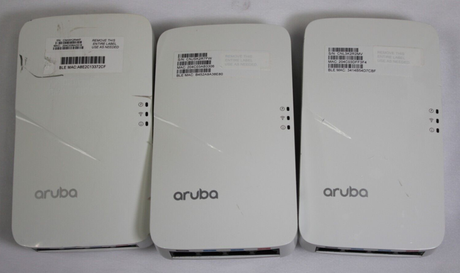 Lot of 3 HPE Aruba APINH303 Wireless Access Point