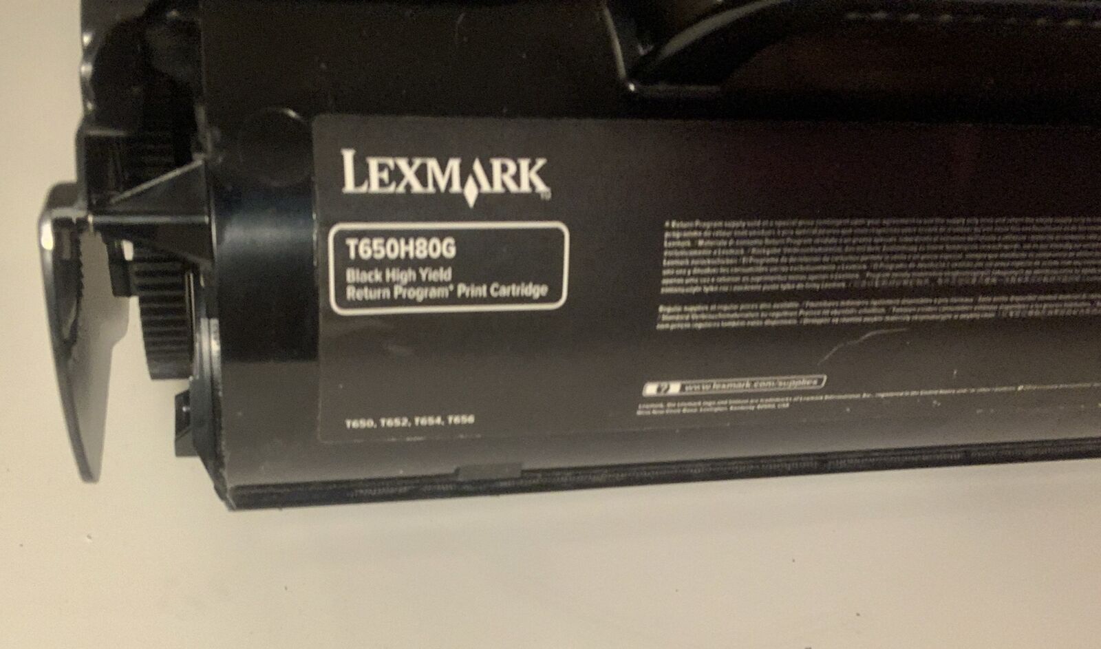 *CHEAPEST* LEXMARK T650h80g T652 T654 T656 Black High Yield TONER CARTRIDGE