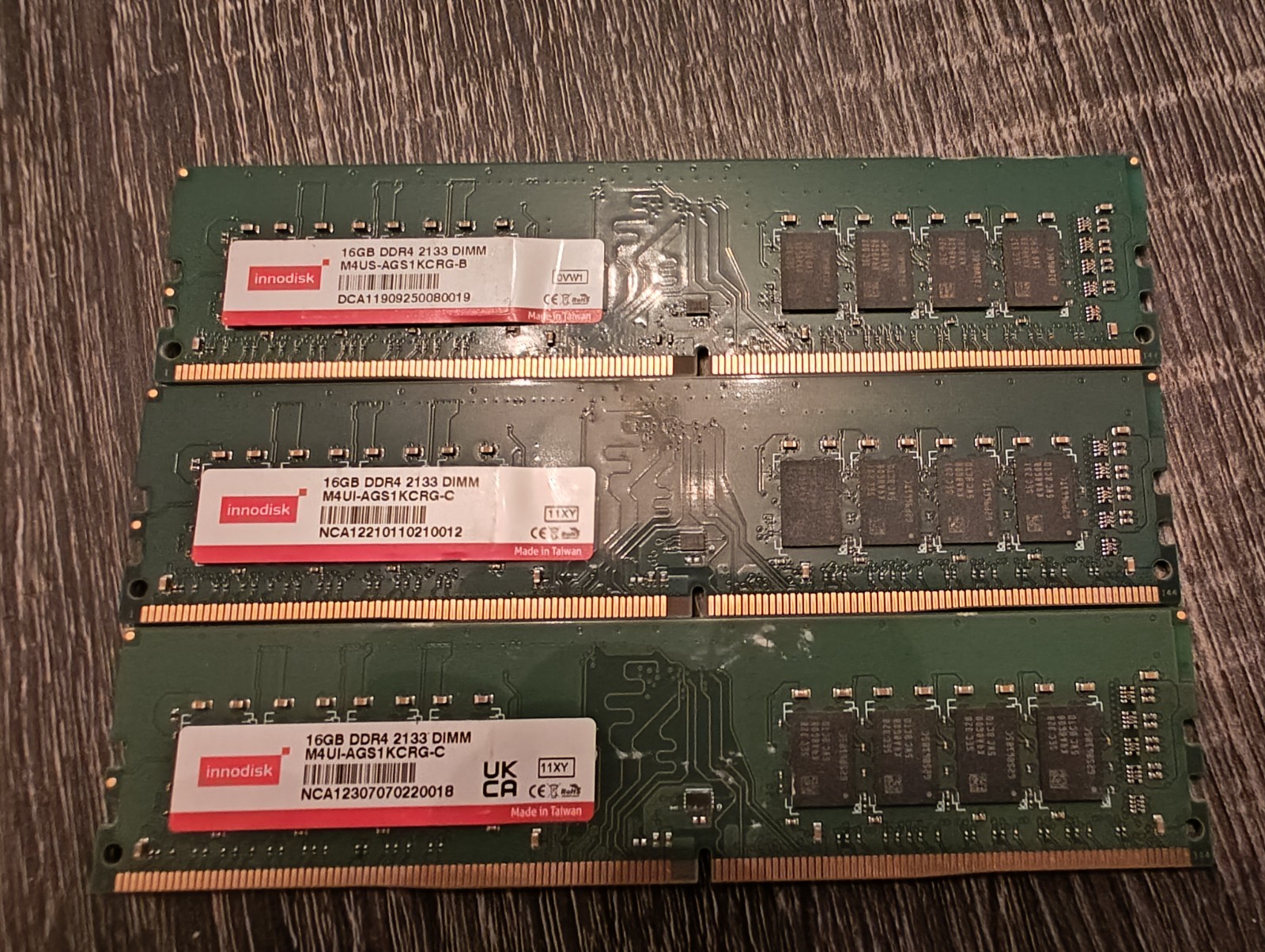 Innodisk 16GB DDR4 2133MHz UDIMM Desktop RAM M4UI-AGS1KCRG-C Tested 100%