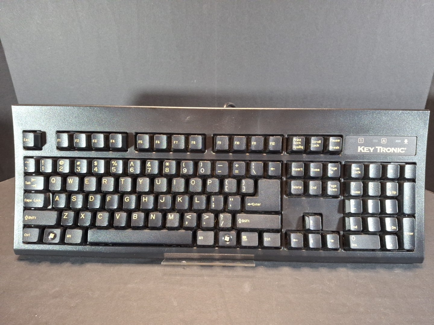 KeyTronic KT800P2M1PK PS/2 QWERTY Keyboard