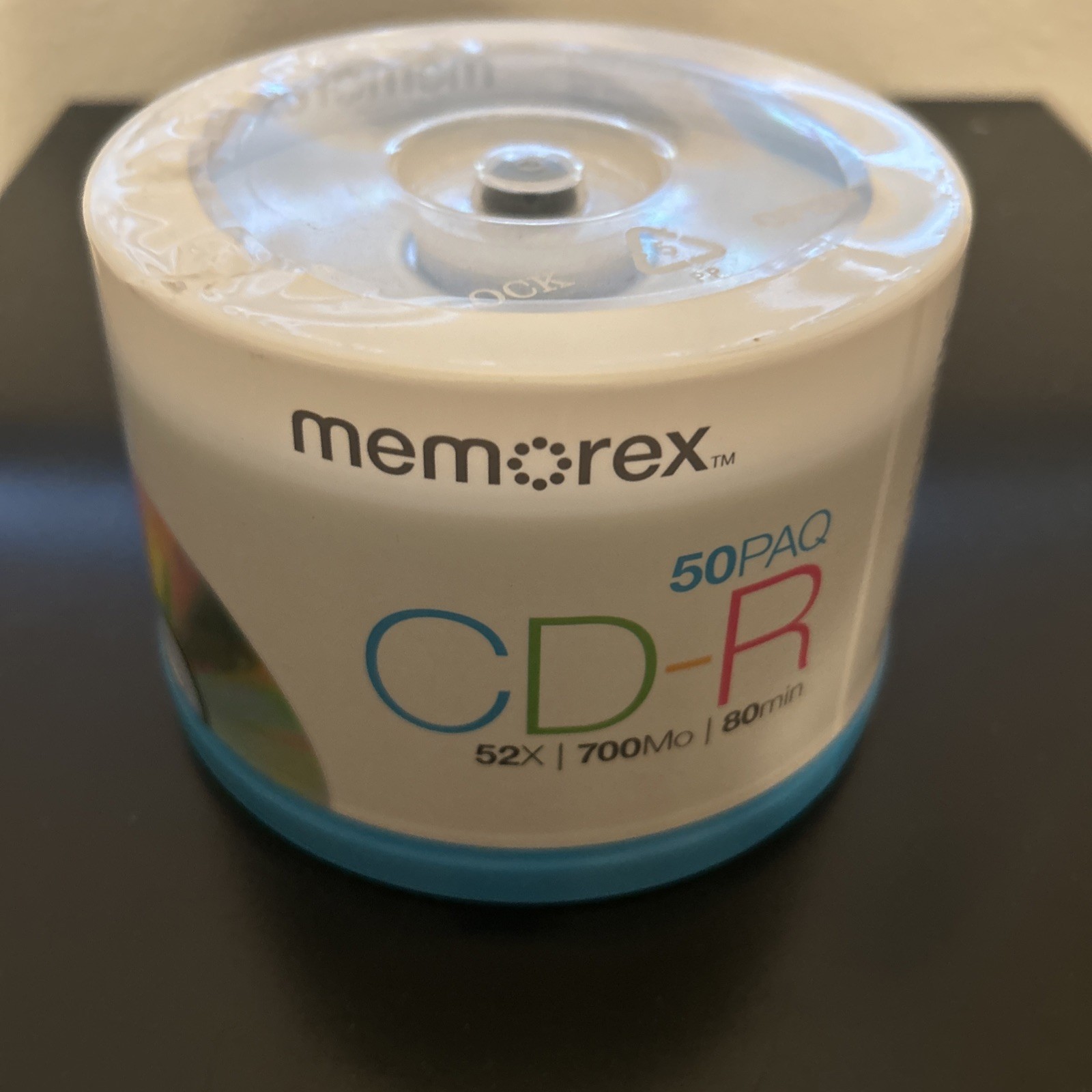 Memorex CD-R 50 Pack Spindle 52x 700Mo 80min Recordable CD-R New Sealed (358)