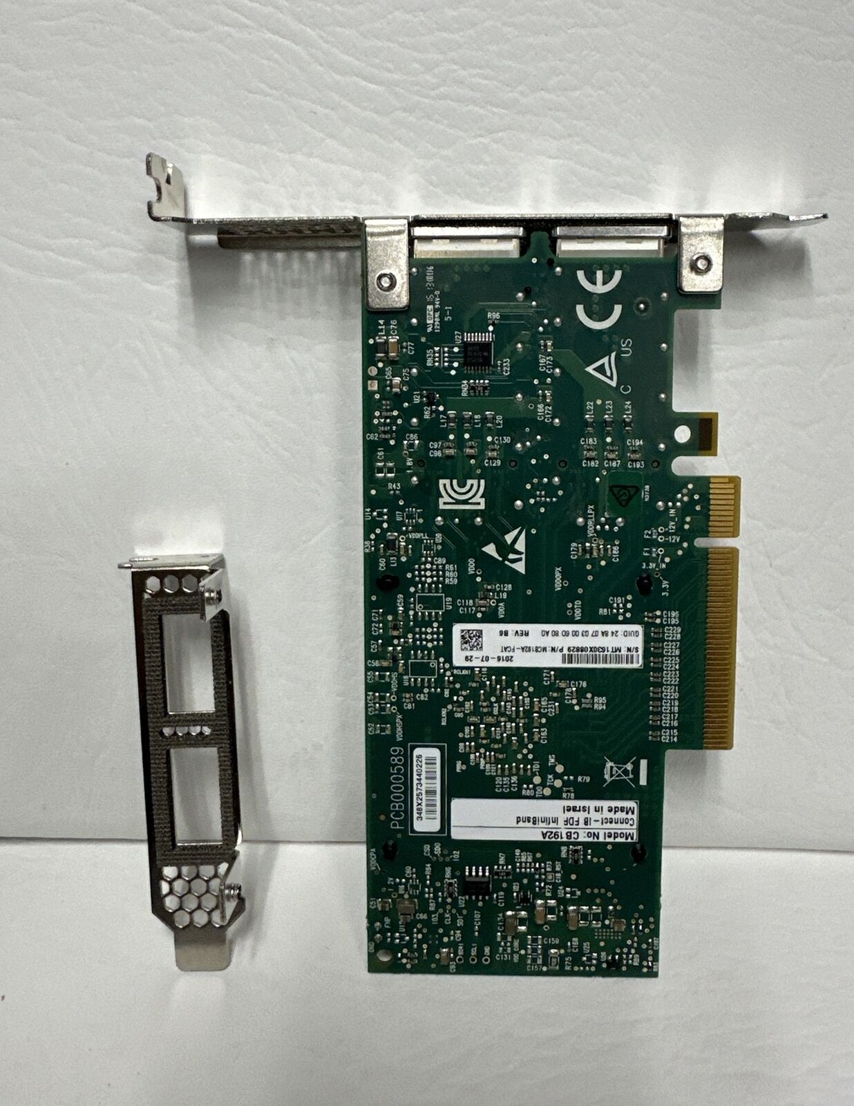 Mellanox MCB192A-FCAT Connect-IB FDR Infiniband 56Gb/s 2Port Adapter Card CB192A