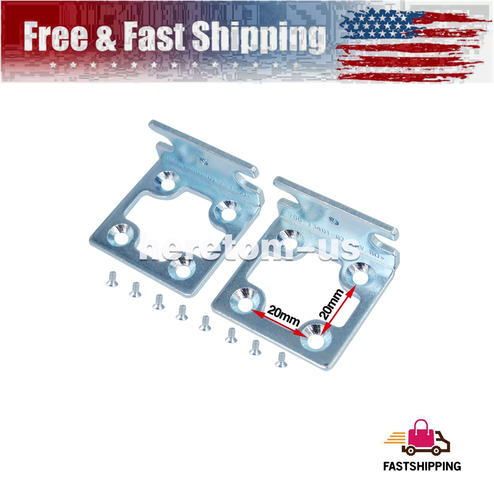 1 Pair High Quality Cisco ACS-2811-RM-19 Rack Mount Bracke For CISCO 2811 Router