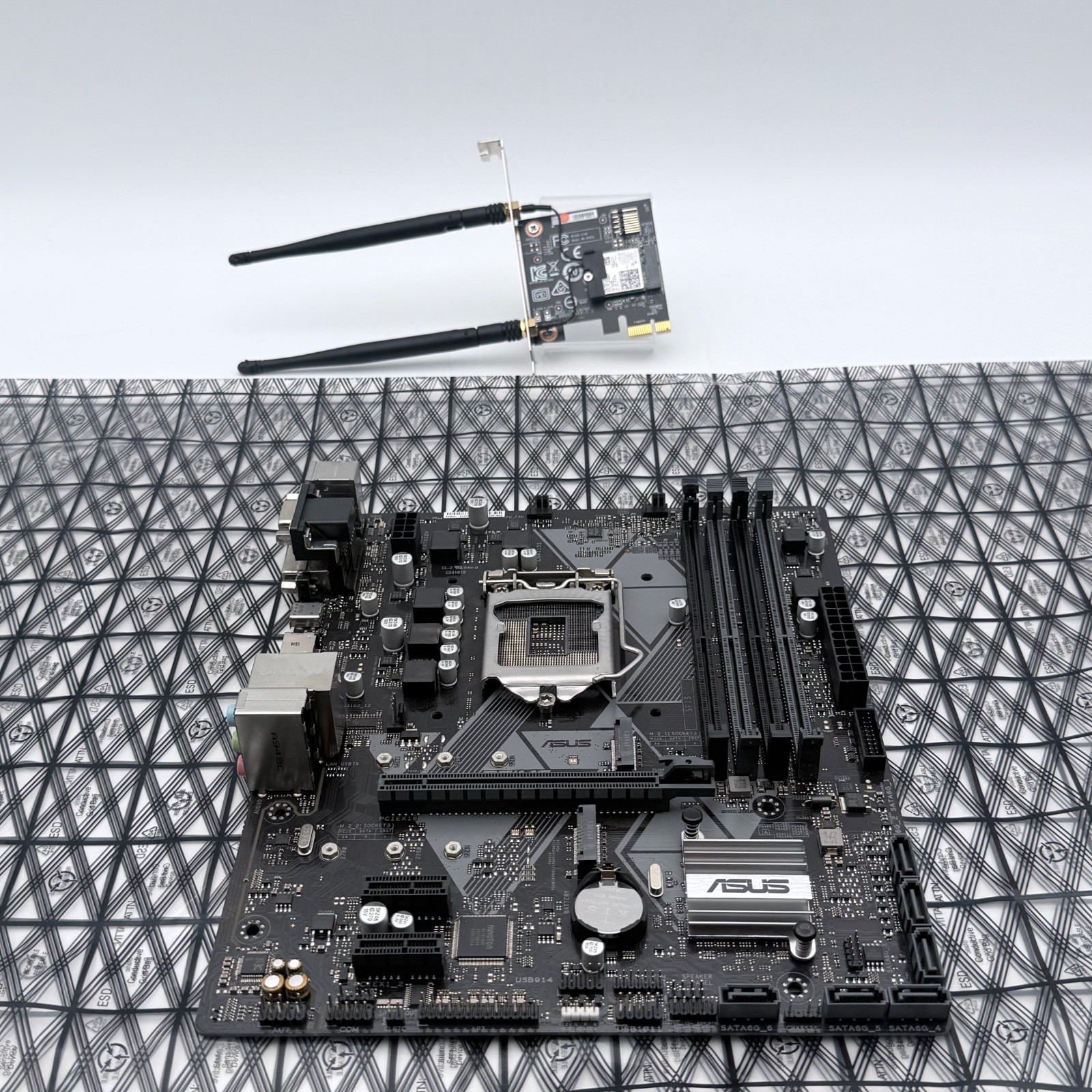 ASUS Prime B360M-A Micro-ATX Motherboard with WiFi Module