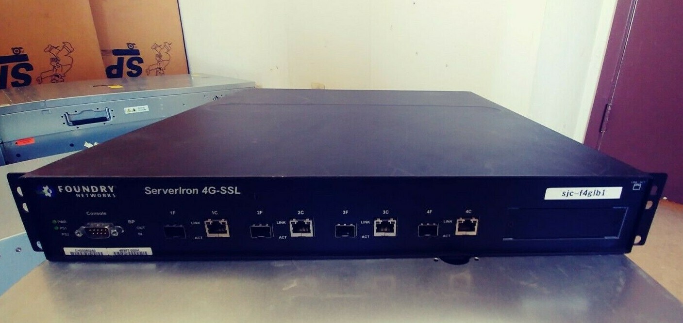 Foundry Networks Serveriron 4G-SSL Switch SI-4G 