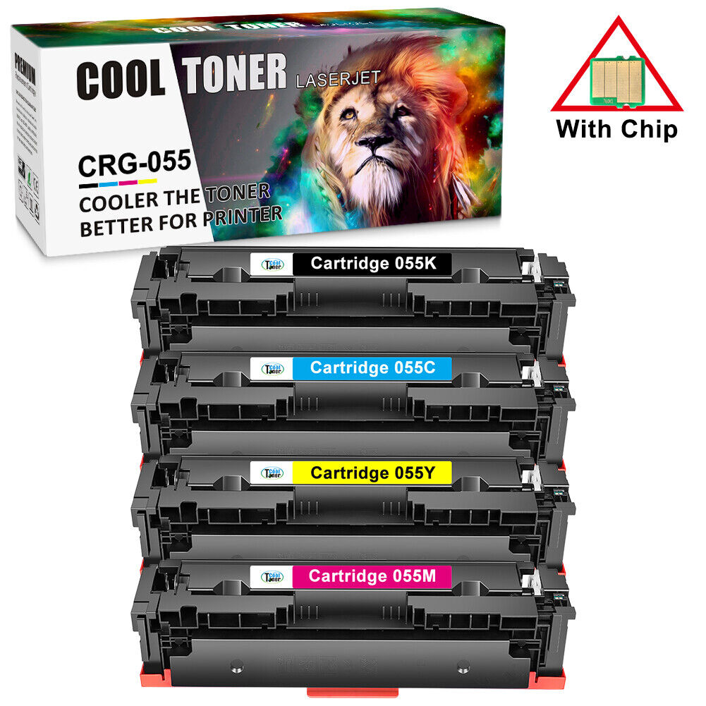 Compatible For Canon 055 Toner ImageCLASS MF743cdw MF741cdw CRG 055 With Chip