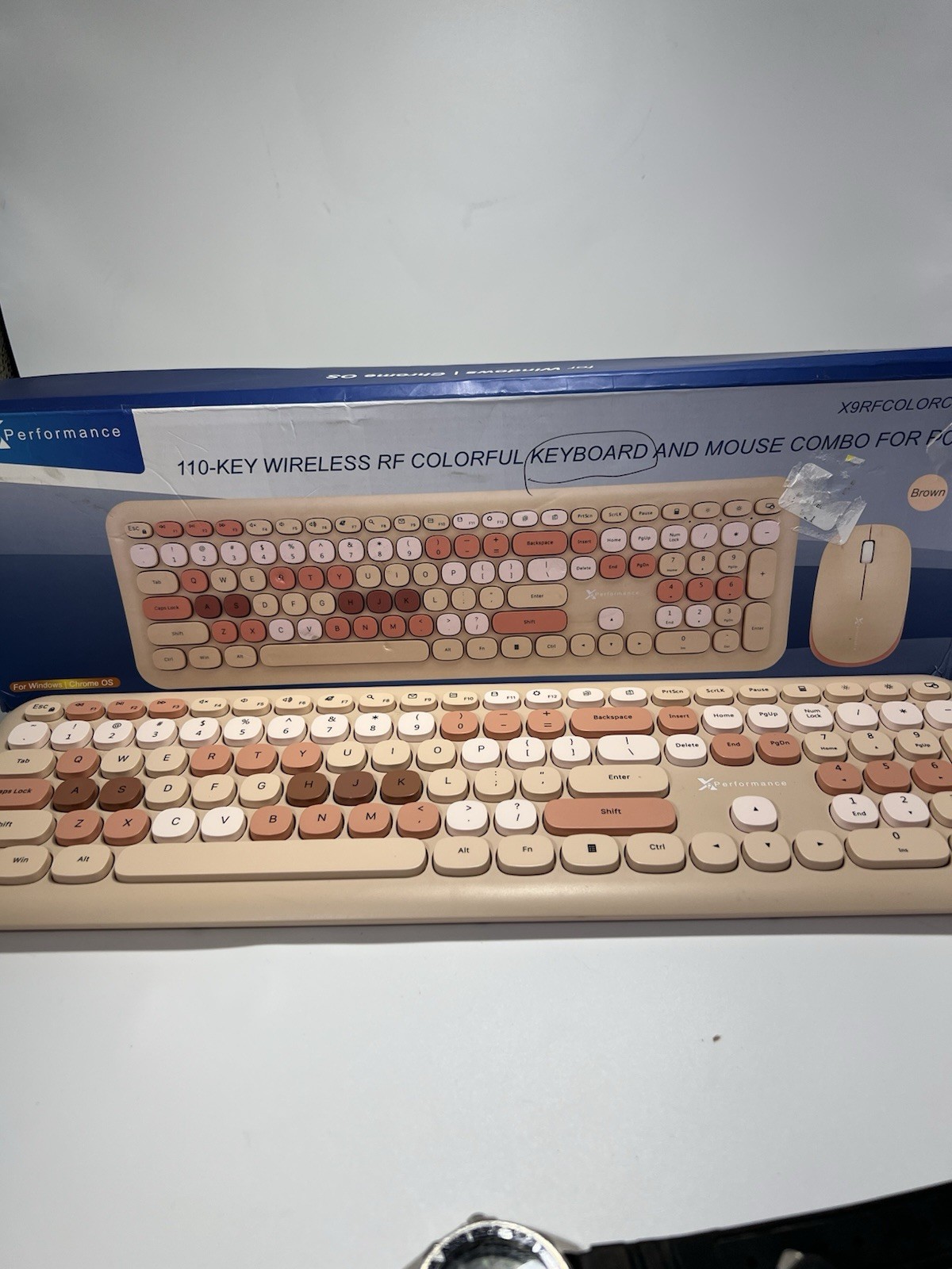 X9 Performance Wireless Plug & Play Colorful Keyboard 