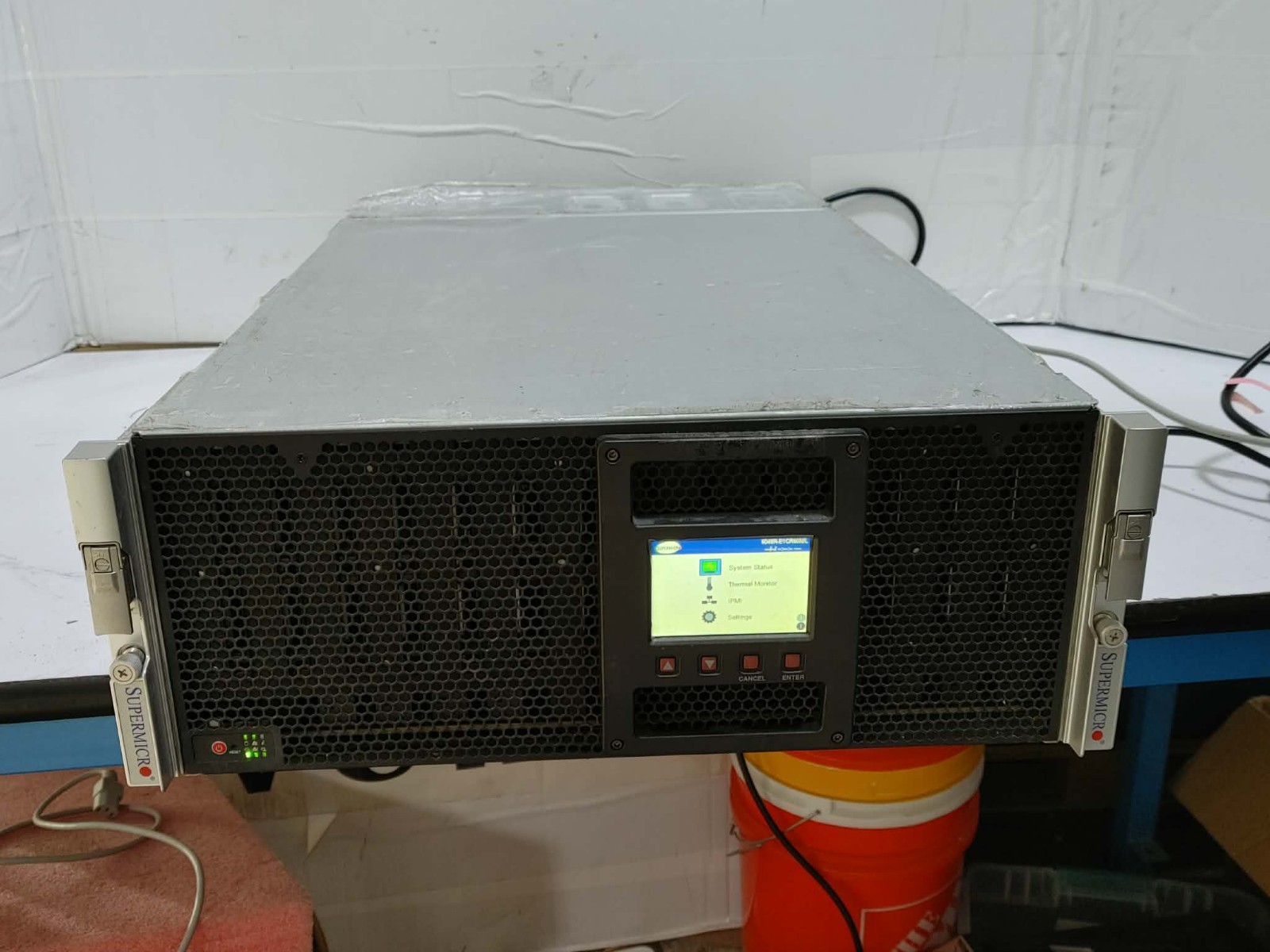Supermicro 6048R-E1CR60N/L Server 60x 3.5" SAS3 12Gbps 2X E5-2620v3 FreeNAS 2PS