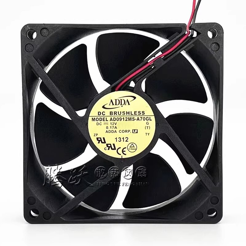 ADDA AD0912MS-A70GL 9025 DC12V 9cm CPU Power Supply Cooling Fan