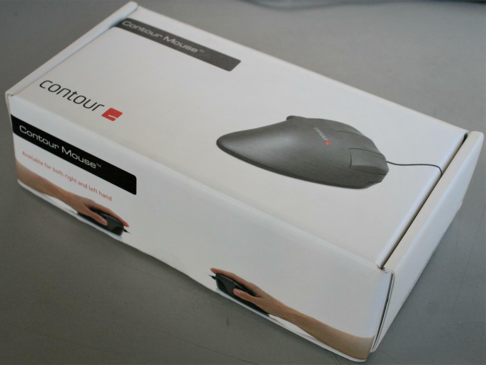 Contour Design WHITE Perfit Mouse Non-Scroll Optical Ergonomic USB PMO5-M-R SZ-M