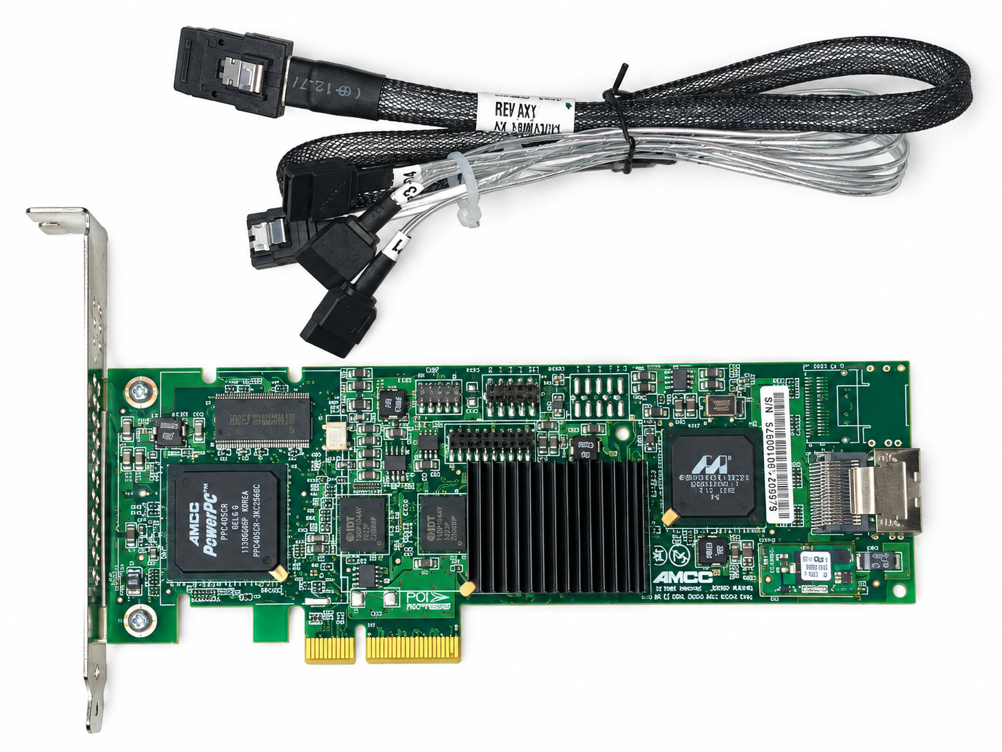 AMCC 3ware 9650SE-4LPML 256MB SATA PCIe Raid Controller with Cable