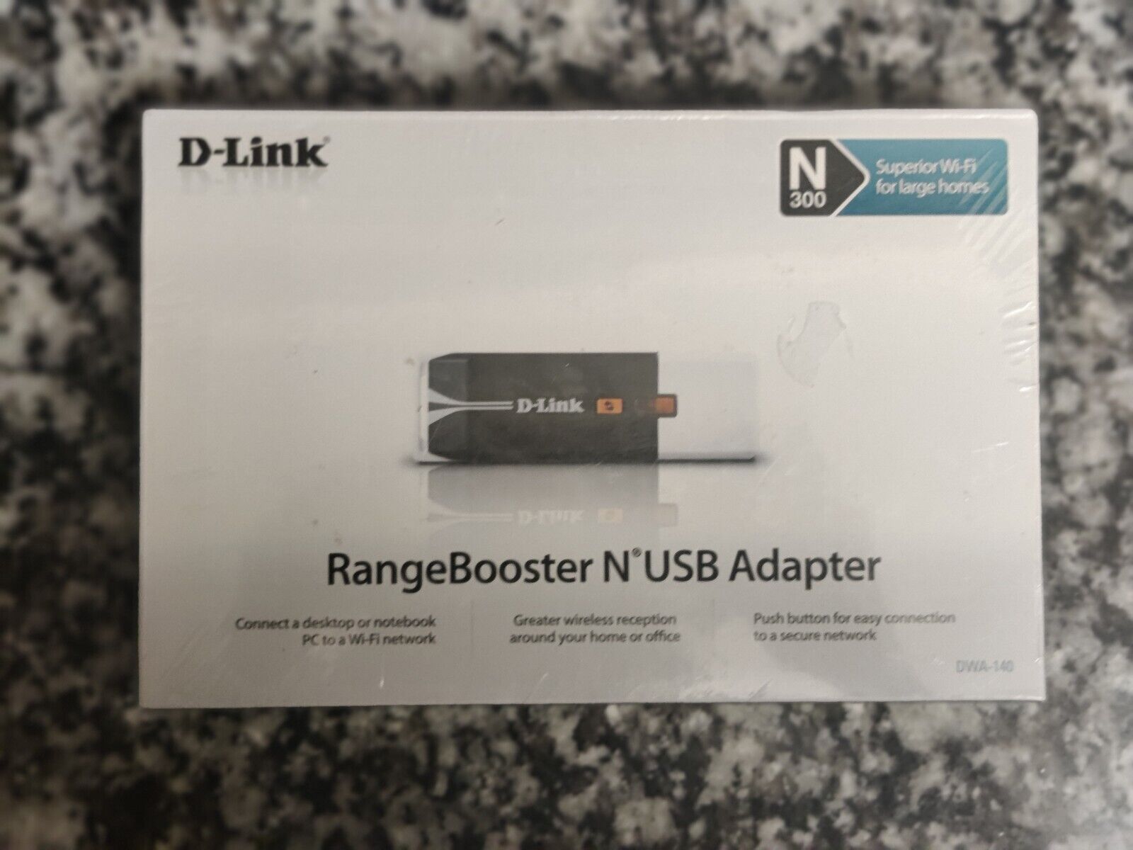 D-link DLink RangeBooster N USB DWA140 Network HiSpeed USB