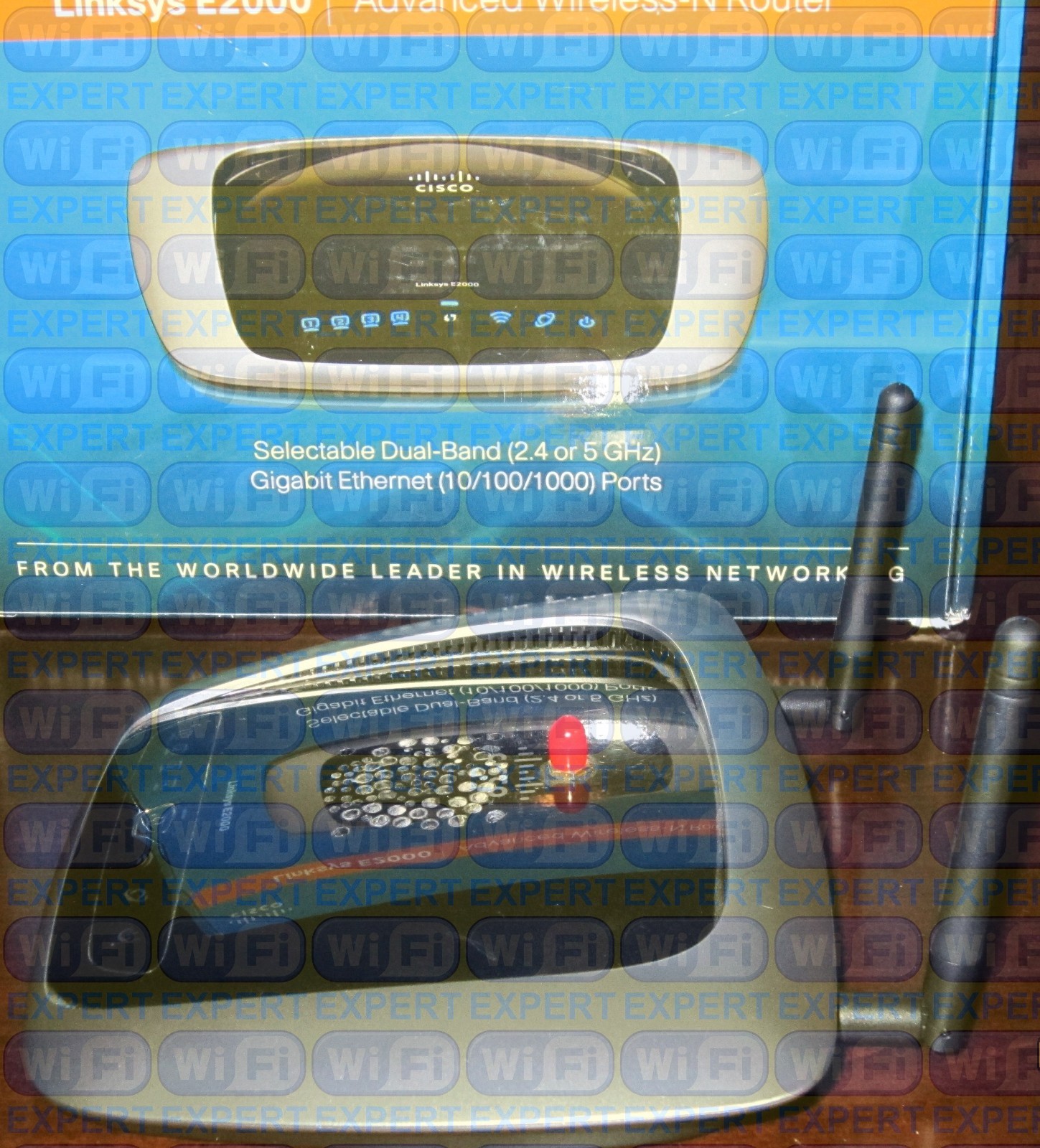 2dBi Dual Band Antenna Mod Kit Linksys E2000 & WRT320N