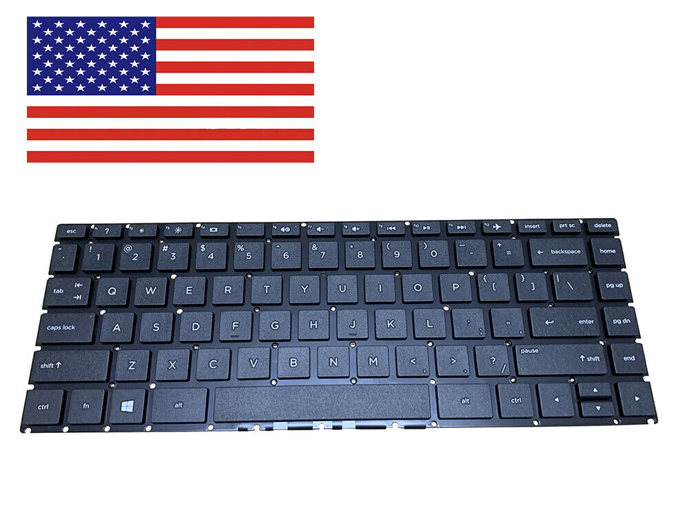 New For HP 14-dk0010nr 14-dk0020nr 14-dk0061nr 14-dk1097nr Laptop Keyboard Black