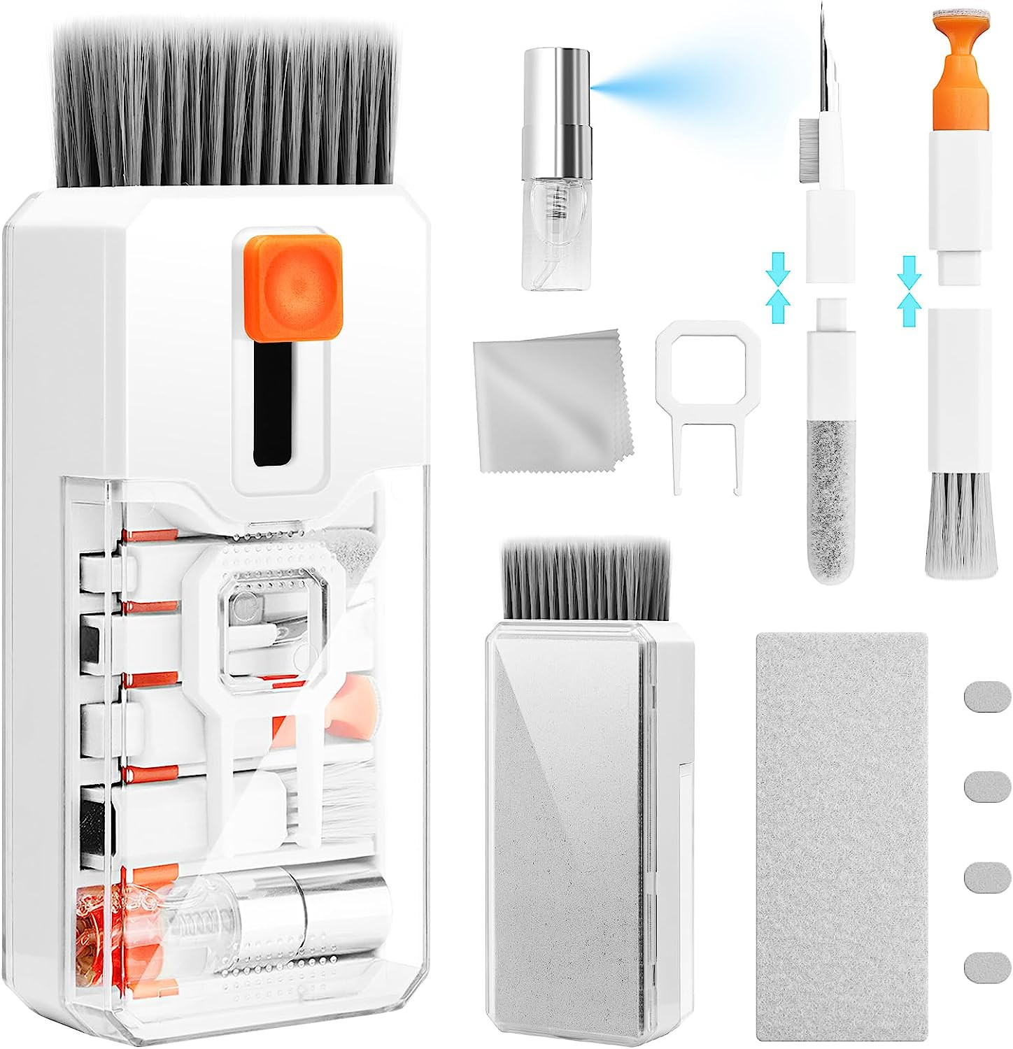 Ordilend All in 1 Keyboard Cleaner Kit, Screen Safe Spray for Laptop