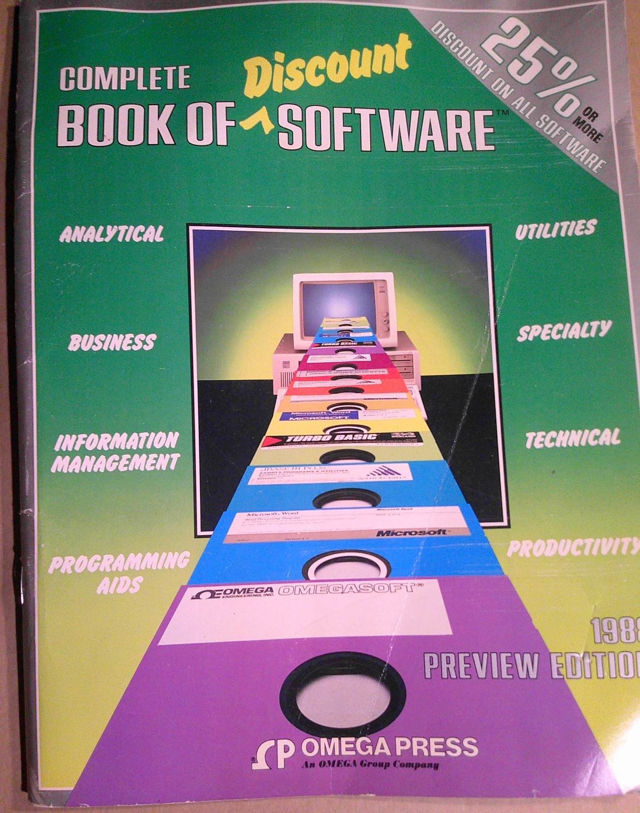 Omega Press Complete Book of Discount Software [1986]
