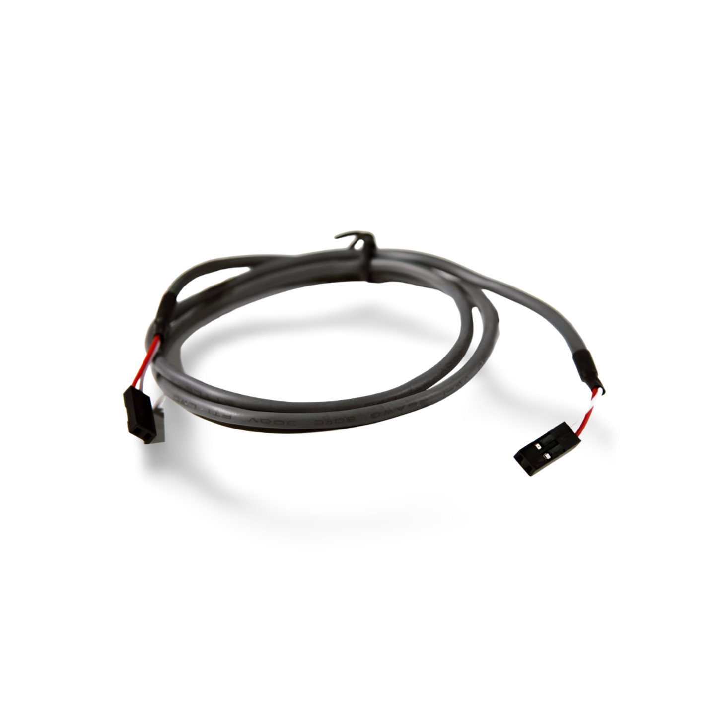 2ft 2 Wire Internal Jumper Cable 2.54mm - Beige