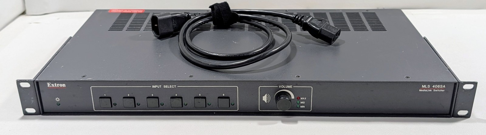 Extron MLS 406SA 6-Input MediaLink Video Audio Switcher with Power Cord - Tested
