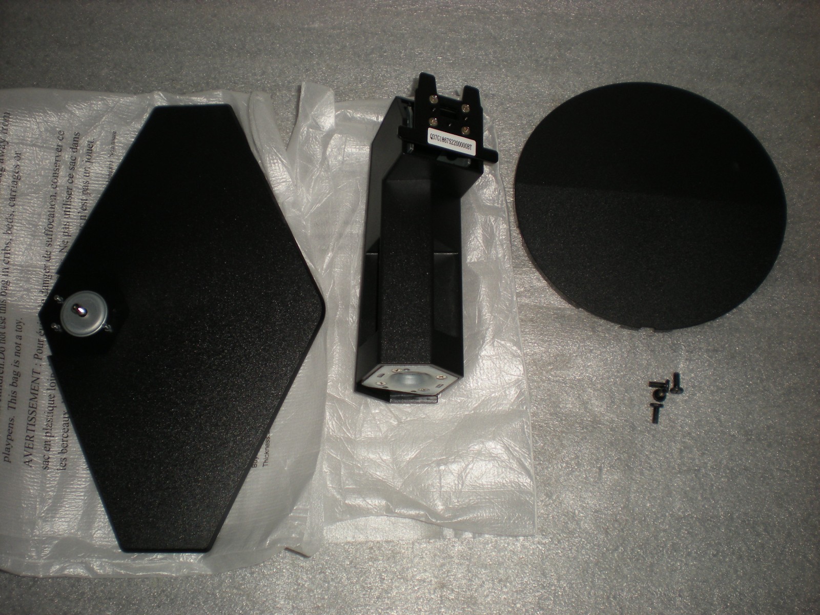 New Genuine OEM AOC 24G4E 24" Gaming Monitor Stand Base & Back Cover