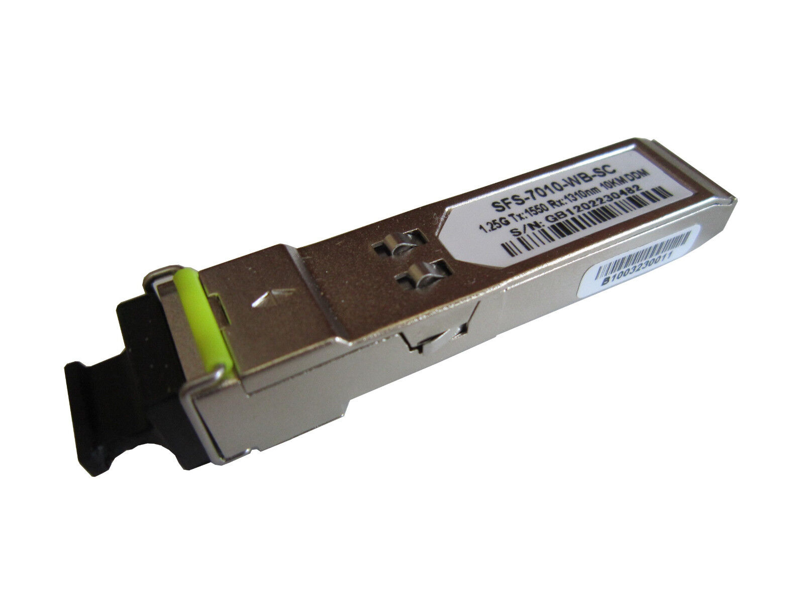 SFP Gigabit WDM single strand SC BiDi A 20Km T1310/R1550nm Cisco compatible DDM