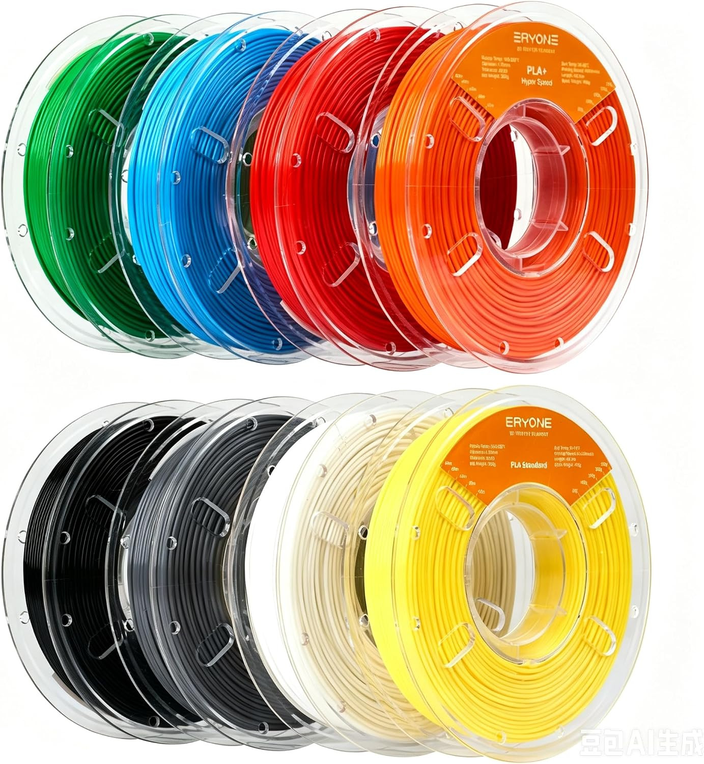 PLA Filament 3D Printer Filament Bundle Multicolor 1.75Mm +/- 0.03Mm