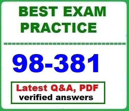 98-381 - BEST Exam Practice Q&A- Introduction to Programming Using Python