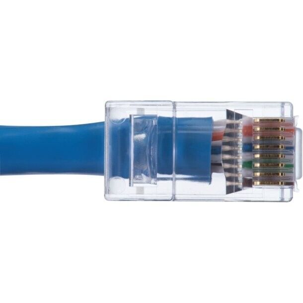 PE IDEAL CAT-6 Feed-Thru RJ45 Mod Plugs 100 Pack