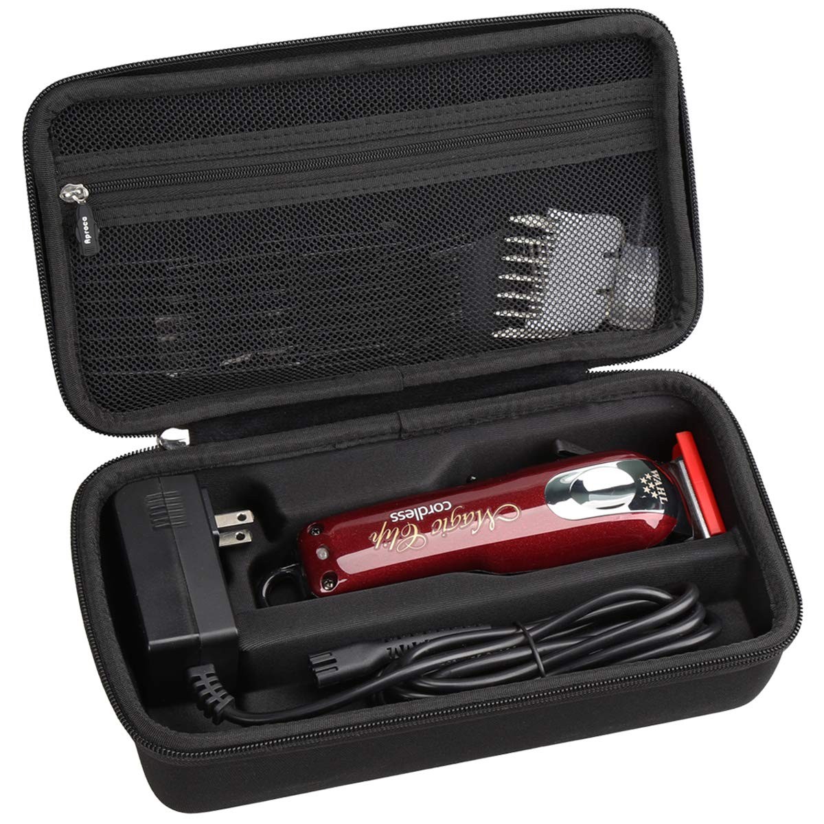 Aproca Hard Travel Storage Case Bag, for Wahl Professional 5-Star #8148 Black 