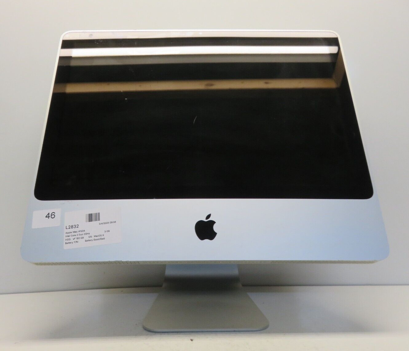 Apple iMac A1224 Intel Core 2 Duo 2GHz 3 GB 160 GB MacOS X 10.8