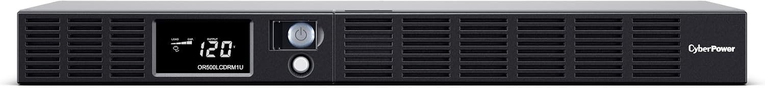 CyberPower OR500LCDRM1U UPS Battery Backup 500VA Rackmount