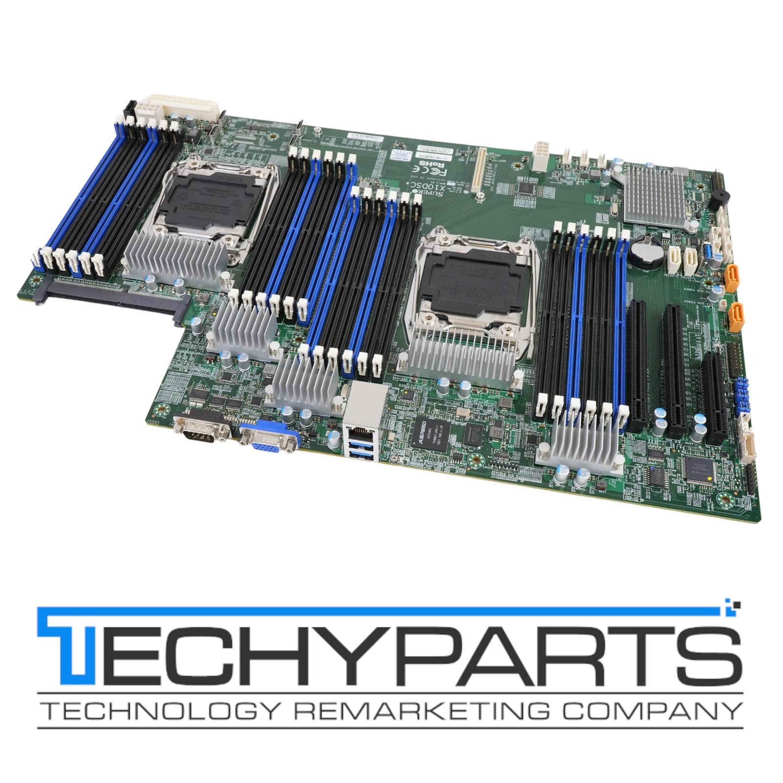 Supermicro X10DSC+ 2x Xeon Socket LGA2011-3 Intel C612 Motherboard - Proprietary