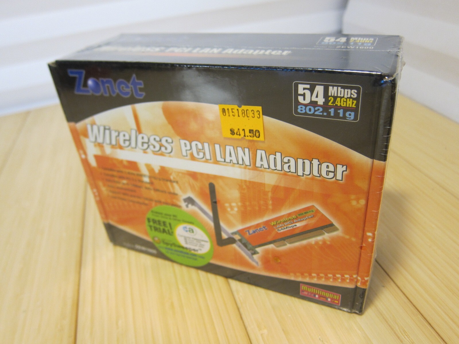 Zonet ZEW1602 802.11g b Wireless WIFI PCI LAN Adapter