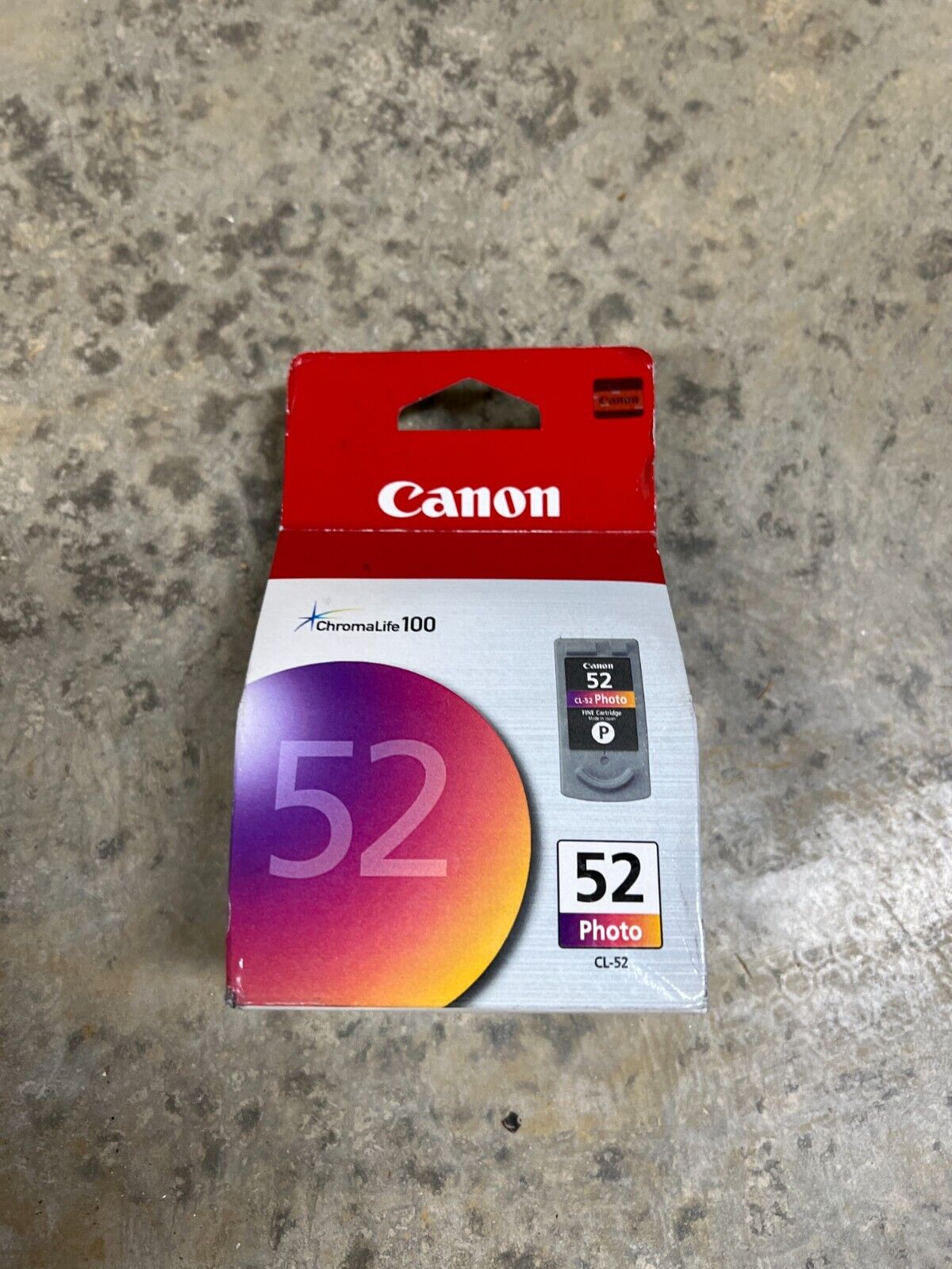 Canon 52 Photo Ink Cartridge CL-52 New Sealed for PIXMA Printer iP6210D iP6220D