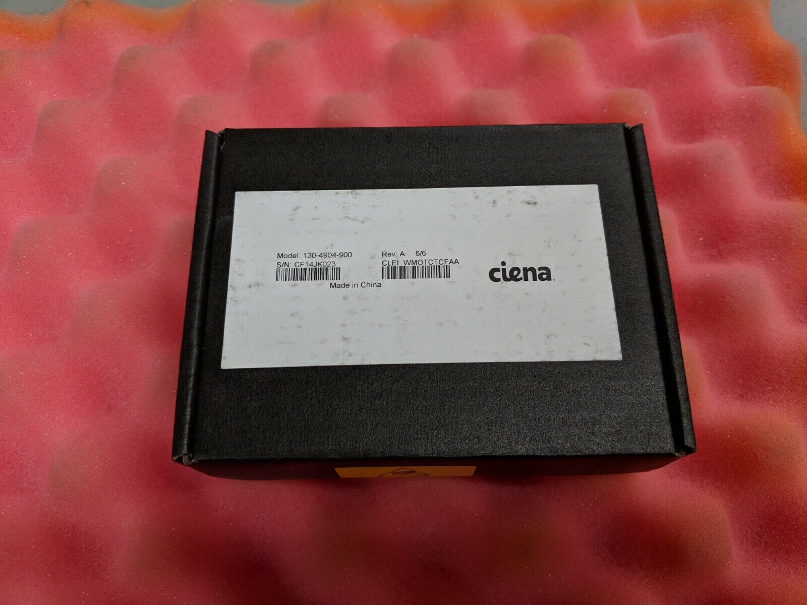 Ciena 130-4904-900 CN4200 10GBASE-SR XFP WMOTCTCFAA (* We also buy Ciena *)
